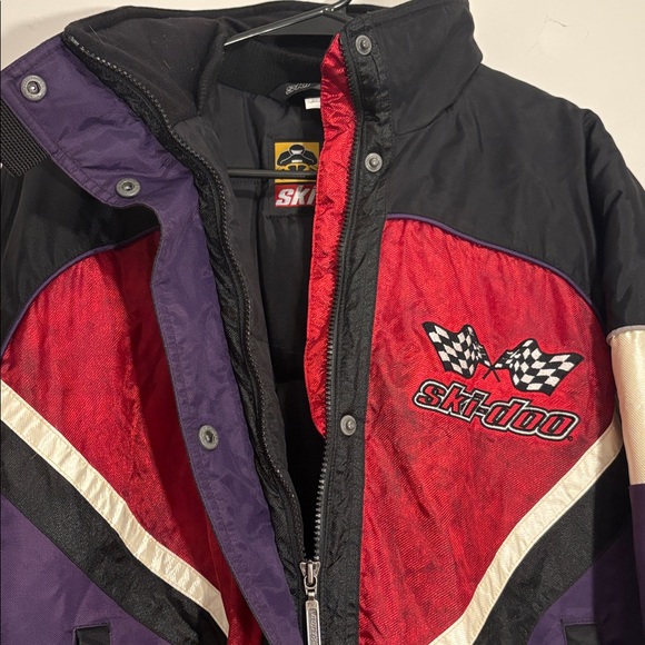 Rare Vintage Ski-Doo Racing 🏁 Snow Gear Jacket - Picture 8 of 14